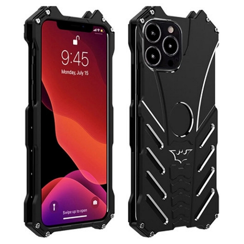 데켄스  아이폰12/12 프로 R-JUST 베트맨 메탈 케이스