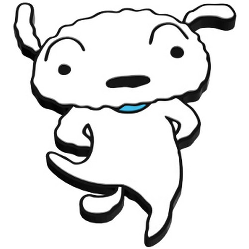 제이앤컴퍼니  흰둥이댄스 실리콘 차량용 방향제