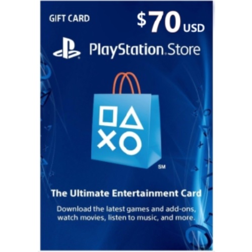 SIE  PSN 플레이스테이션 스토어 카드 북미