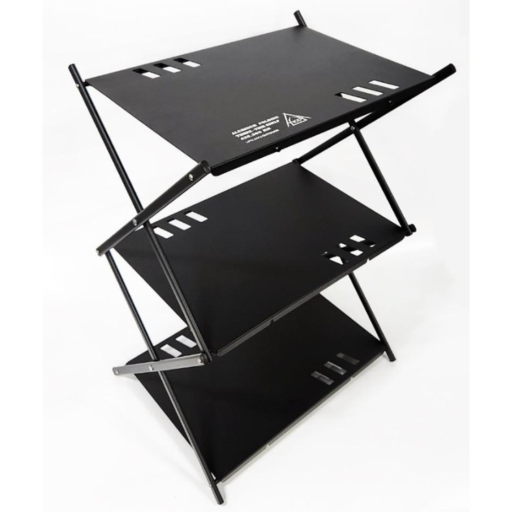 라이프란스  라드 알루미늄 캠핑 3단 선반