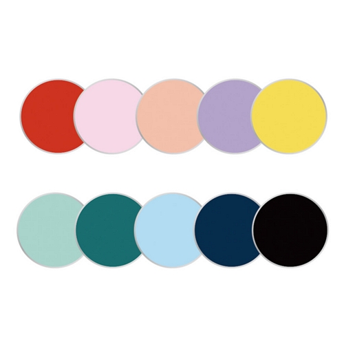 코쿼드  9C9C 단색 무지 원형 스마트 그립 허브톡