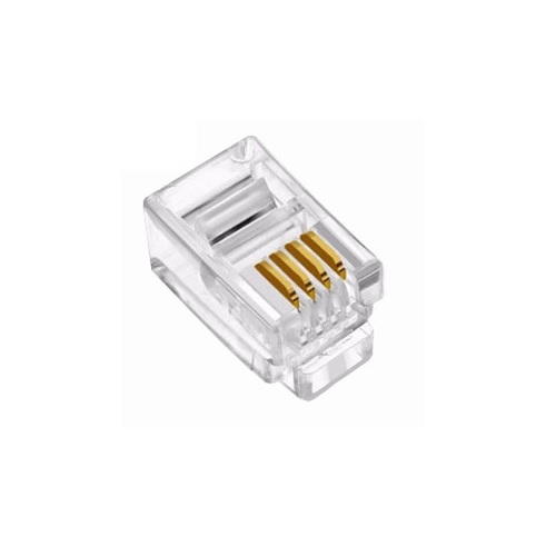 인네트워크  IN-4P4C 수화기용 플러그