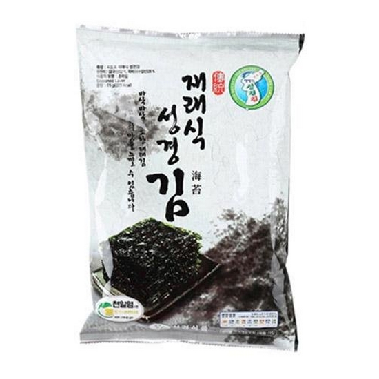 성경식품 지도표성경김 재래식 성경김 60g