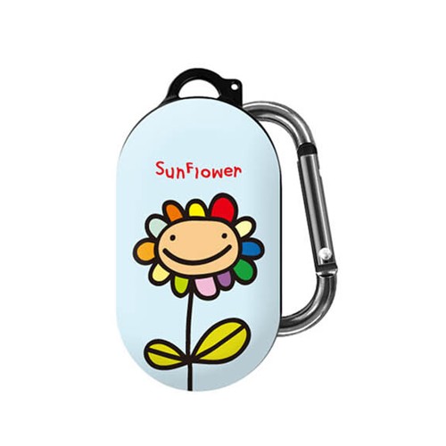 아이무이 갤럭시 버즈/버즈 플러스 해피플라워 케이스