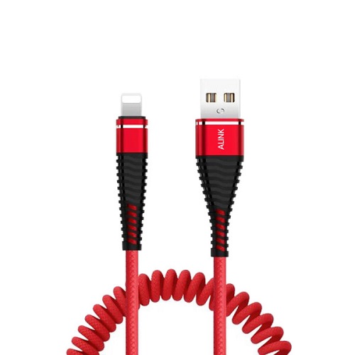 에이링크  SPR-8-1 라이트닝 8핀 스프링 케이블