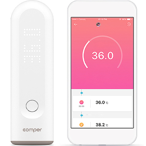 COMPER 비접촉 블루투스 체온계