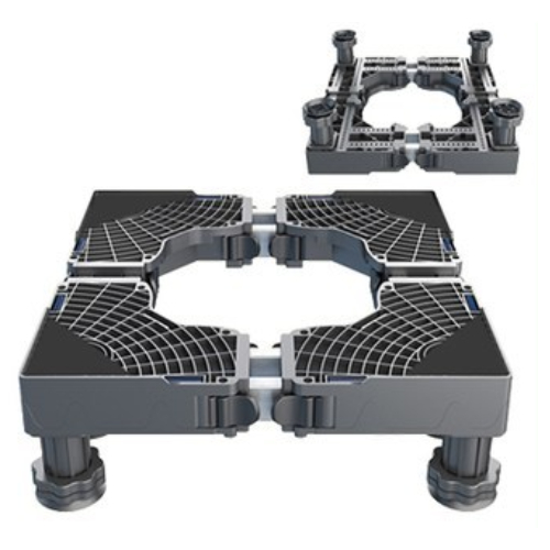 Raon 세탁기 받침대 12발 더블 RJS-F03 [강화프레임, 그레이] - 에누리 가격비교