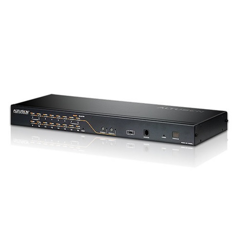 ATEN  2콘솔 16포트 Cat 5 High-Density KVM 스위치 (KH2516A)