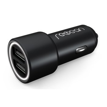 레드빈  QC3.0 2포트 차량용 충전기