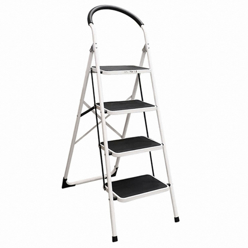 파워텝 접이식 안전강화 와이드 4단 사다리 VS3-WB4