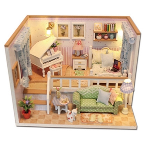 옥탑방어른이 DIY 미니어쳐 하우스 음악가의작은집