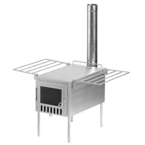 와일드와일드웨스트  X STOVE 캠핑용 스테인리스 화목난로