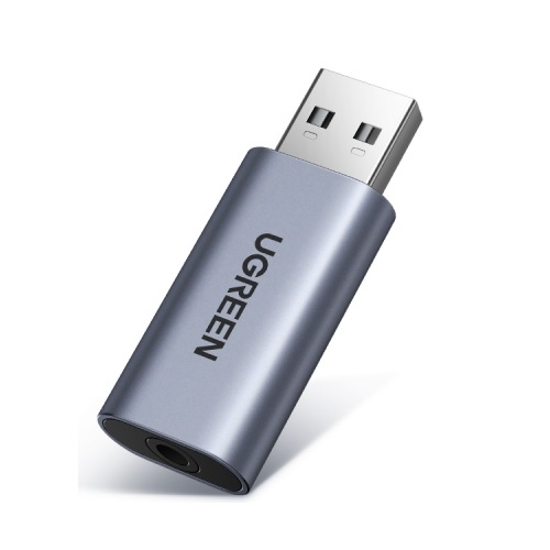 유그린  U-80864 USB 2.0 to 3.5mm 스테레오 변환 젠더