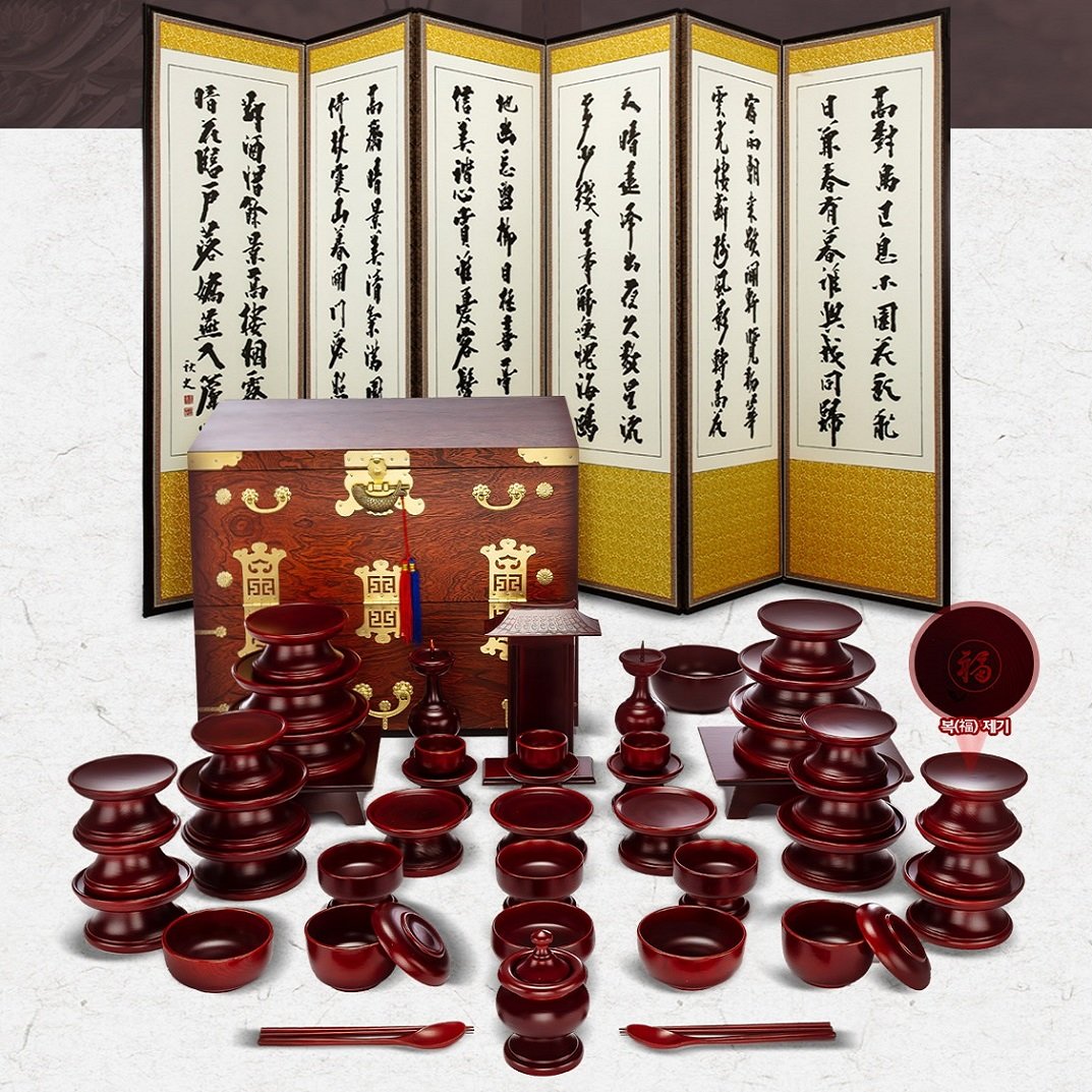 남원목기공예사 남원 춘향 물푸레 제기 47P