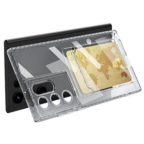 베락스  아이폰8 에어백 카드홀더 클리어 젤리케이스