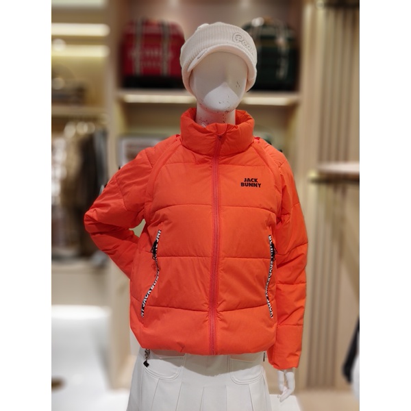 크리스패션 파리게이츠 잭바니 스트레치 미니립 패딩 521C4JSJ53_OR