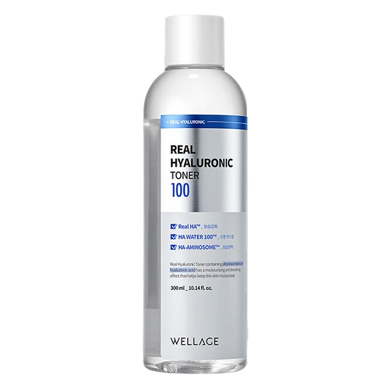 웰라쥬 리얼 히알루로닉 100 토너 300ml