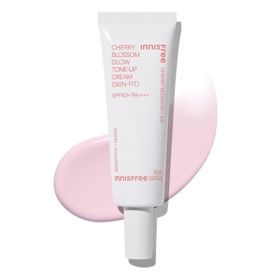 이니스프리 왕벚꽃 글로우 스킨핏 톤업 크림 50ml