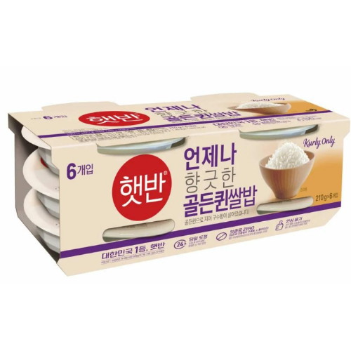 CJ제일제당  햇반 골든퀸 쌀밥 210g