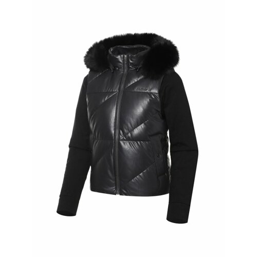 와이드앵글  CO 비건 레더 하이브리드 퍼 스윙 다운 WWW23514Z1