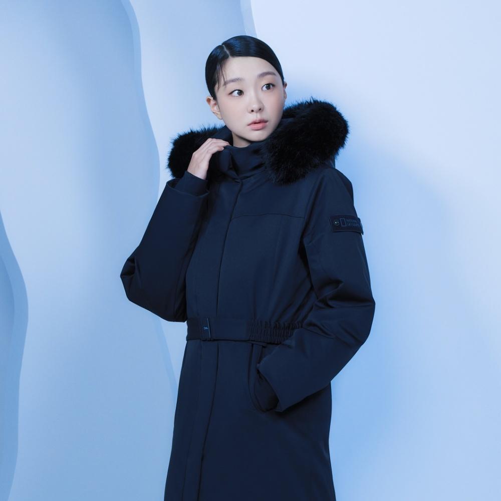 내셔널지오그래픽  정상 아틀라스 롱기장 구스 다운 점퍼 N234WDW180