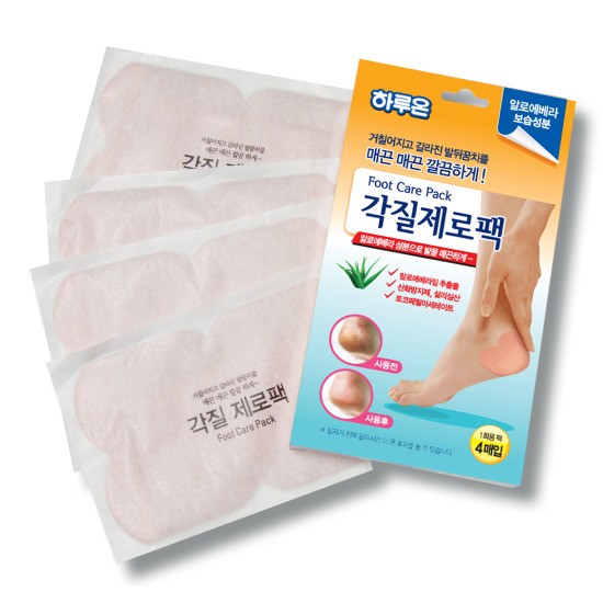 지엘 하루온 각질제로팩 4매