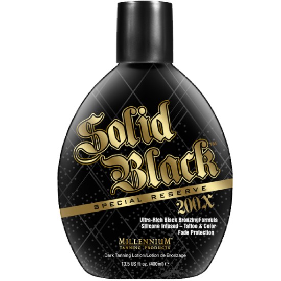 밀레니엄태닝 솔리드 블랙 스페셜 리저브 200 X 태닝 로션 400ml