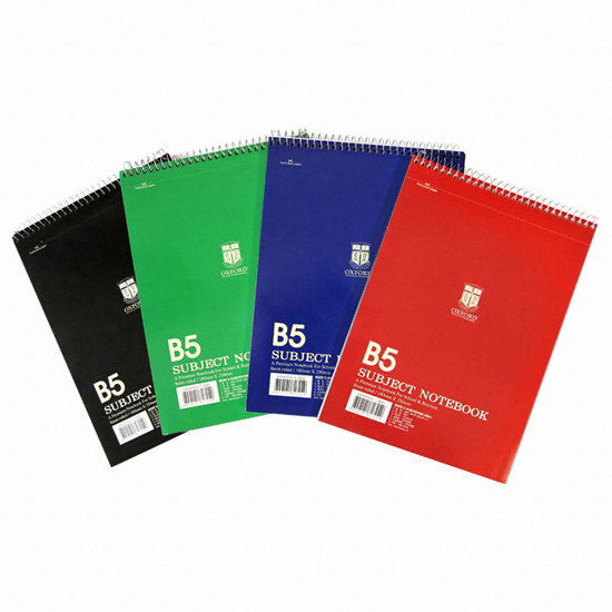 옥스포드  스프링노트 서브젝절취 B5