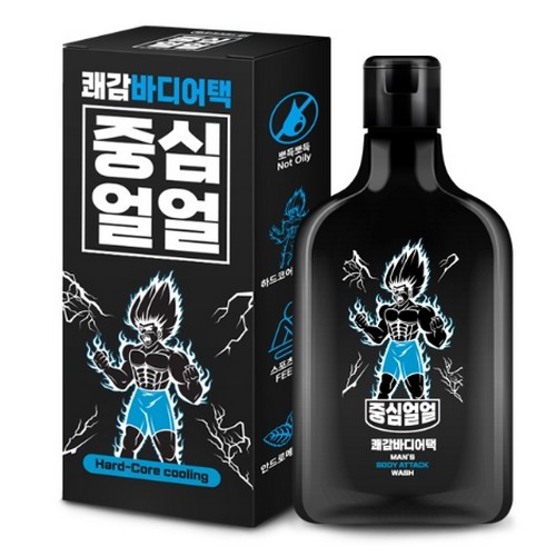 중심얼얼 쾌감 바디어택 바디워시 200ml
