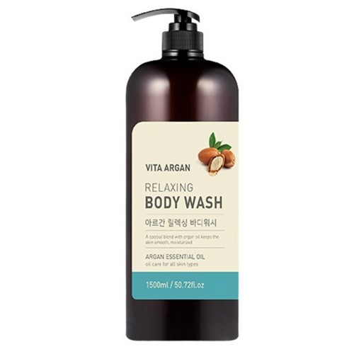 미라화장품 비타 아르간 릴렉싱 바디워시 1500ml