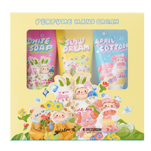 더블유드레스룸 이슬로 에디션 퍼퓸 핸드크림 세트