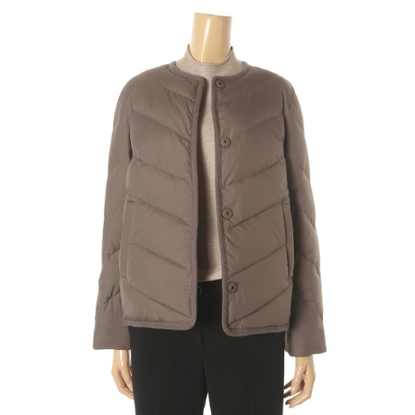 요하넥스 니트배색라운드넥구스패딩 J3D1U02