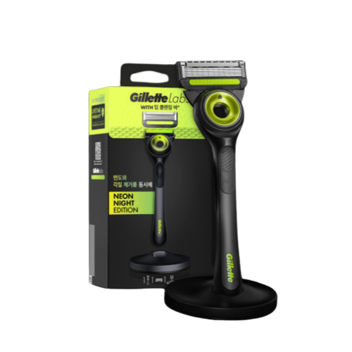 질레트  랩스 딥클렌징바 네온 나이트 에디션