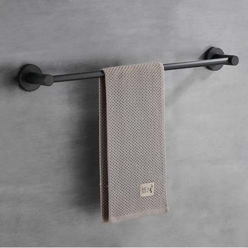 모나코올리브  모노블랙 싱글 타월걸이