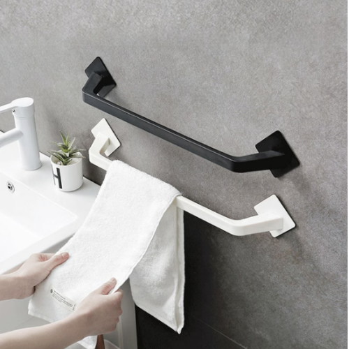 모나코올리브  무타공 모던 스퀘어 타월걸이