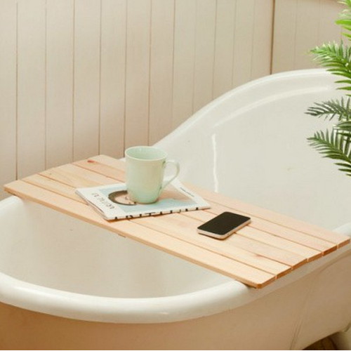 서울리빙  원목 욕조트레이