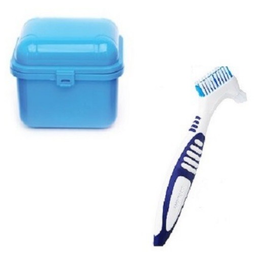 고급 틀니칫솔 + 틀니케이스