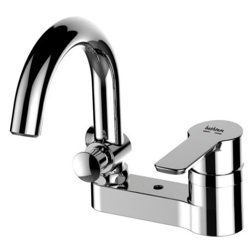 바스템  투홀 세면샤워겸용수전 BS-3004