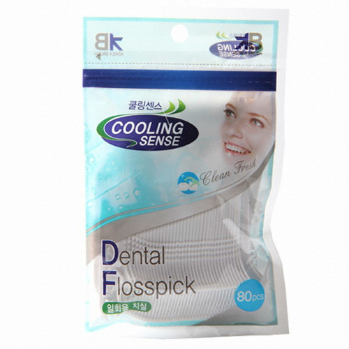 쿨링센스 일회용 치실 80개