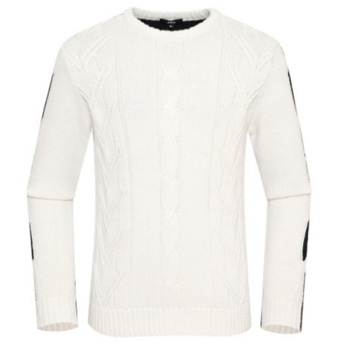 JDX골프 JDX 몰06 남성 변형 꽈베기 조직 라운드 풀오버 X2SPU4349OW X2SPU4349