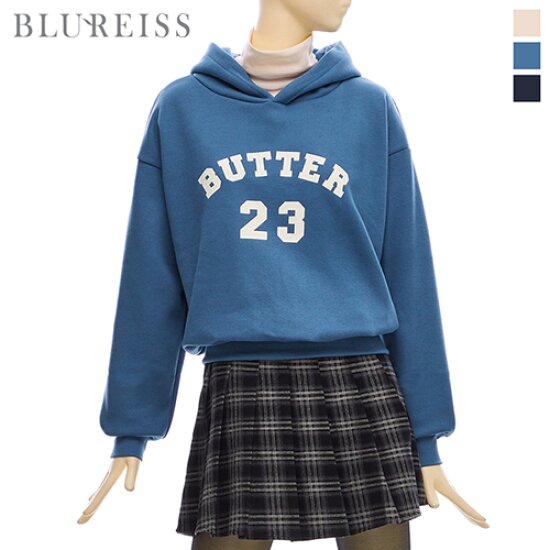 블루레이스 기모레터링후드맨투맨티셔츠 B3W1TS6520