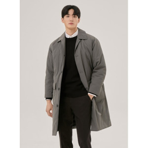 ANDZ 칼라넥 아웃포켓 남자 덕다운 패딩 코트_BJC4CP1001