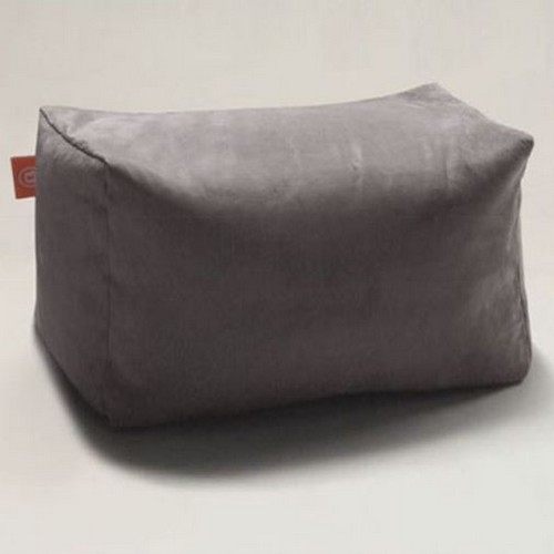 보니타 TS04 스웨이드 빈백 사각 풋스툴