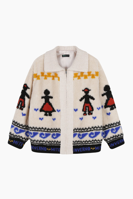 베네통 콜린 니트 점퍼 BAJP57361