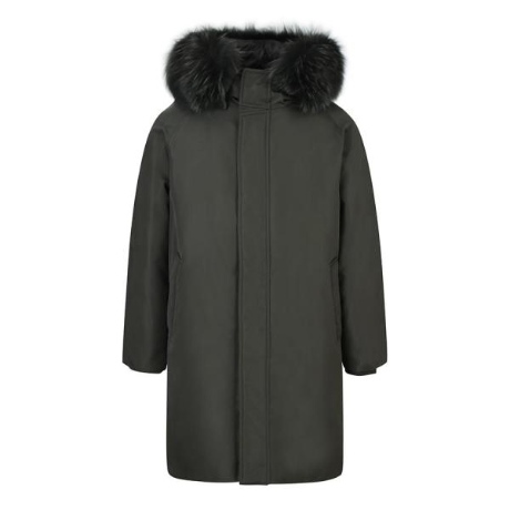 지이크 파렌하이트 폭스퍼 롱 다운 코트_FHDJX6356