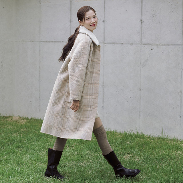 랩 핸드 탈착 에코퍼 싱글 코트 AP4WTA70