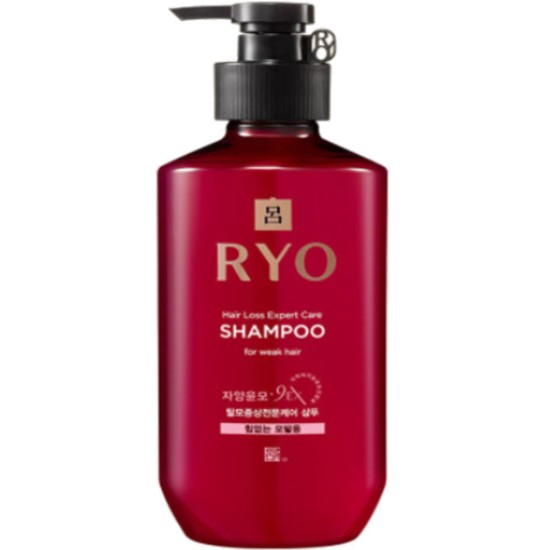 려 자양윤모 9EX 탈모증상케어 샴푸 힘없는모발용 400ml