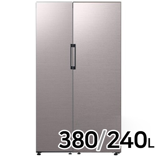 삼성전자 비스포크 키친핏 바이브 RR39A7695AP + RZ24A5660AP (브라우니실버)