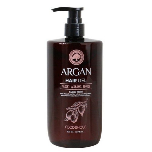 푸드어홀릭 아르간 슈퍼하드 헤어젤 500ml
