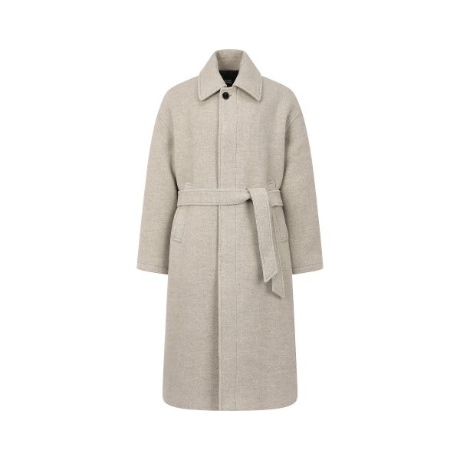 스튜디오톰보이 벨티드 헤링본 싱글코트 9153411034